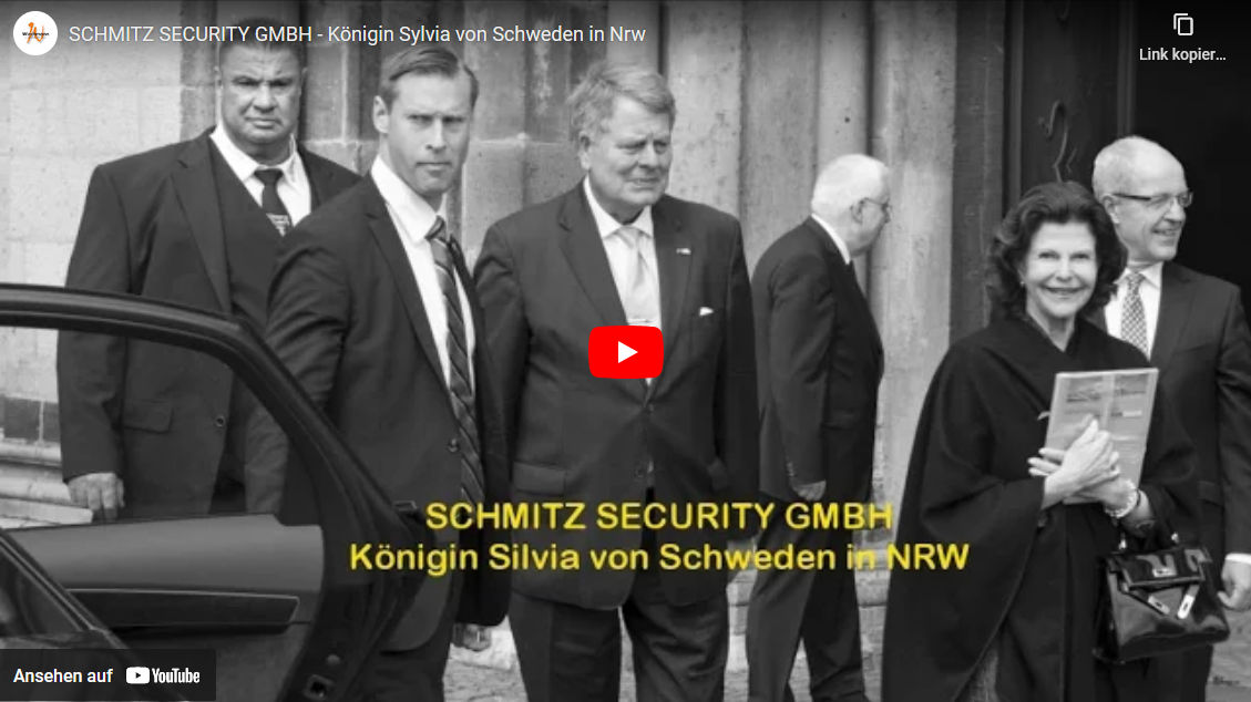 Schmitz Security GmbH - Königin Sylvia von Schweden in NRW